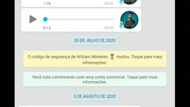 Depoimento de aluno em vídeo